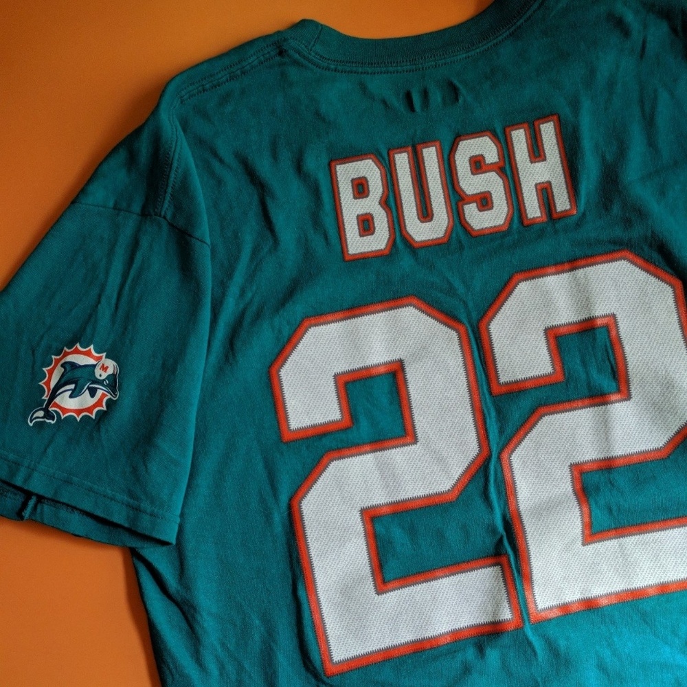 Reggie Bush miami dolphins NFL tshirt